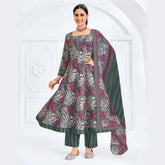 Pranjul Cotton Anarkali Salwar Suit Set with Dupatta